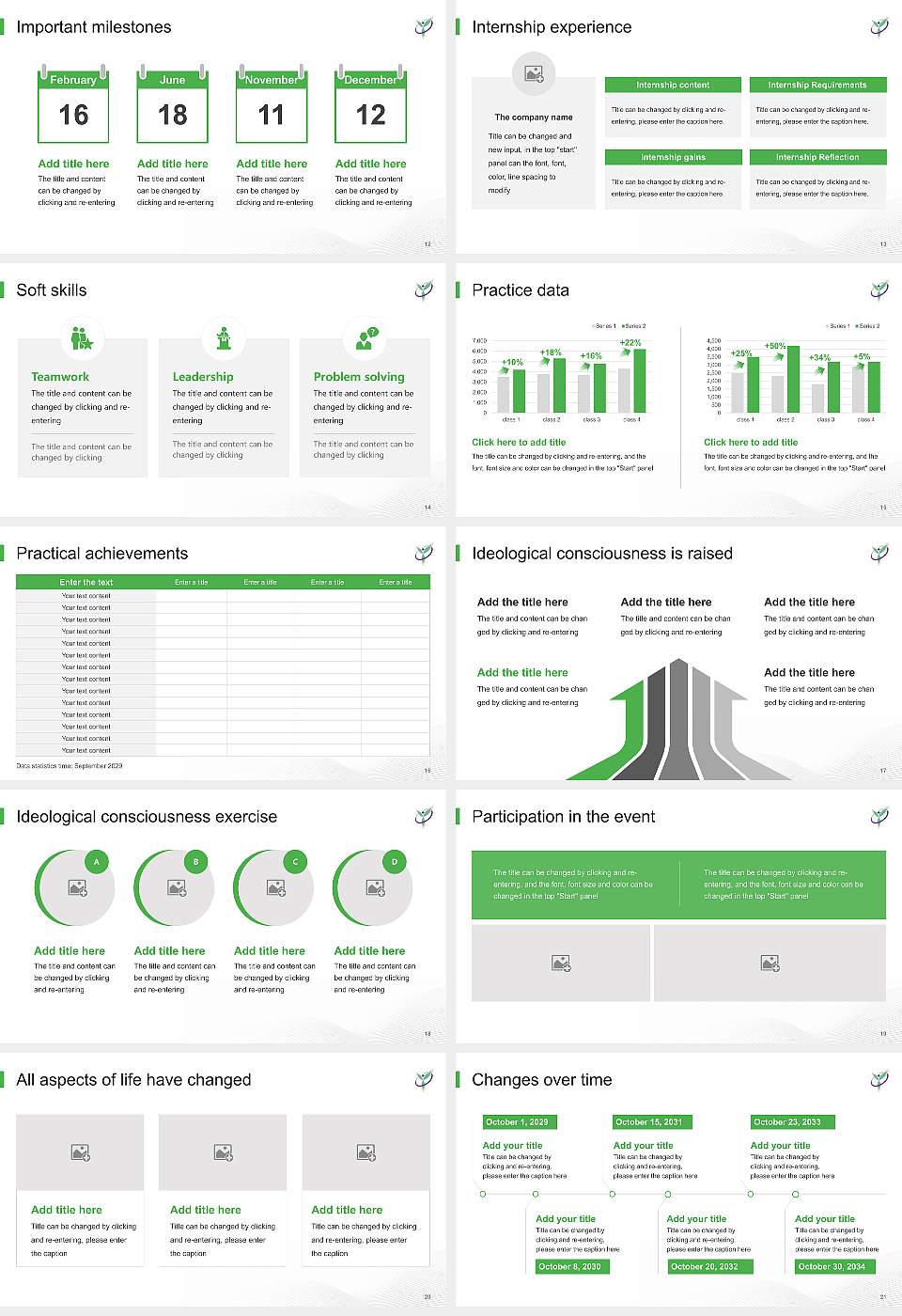 Yamagata Prefectural Yonezawa University of Nutrition Sciences National Scholarship Defense PPT Template16:9 ratio PPT effect preview image3