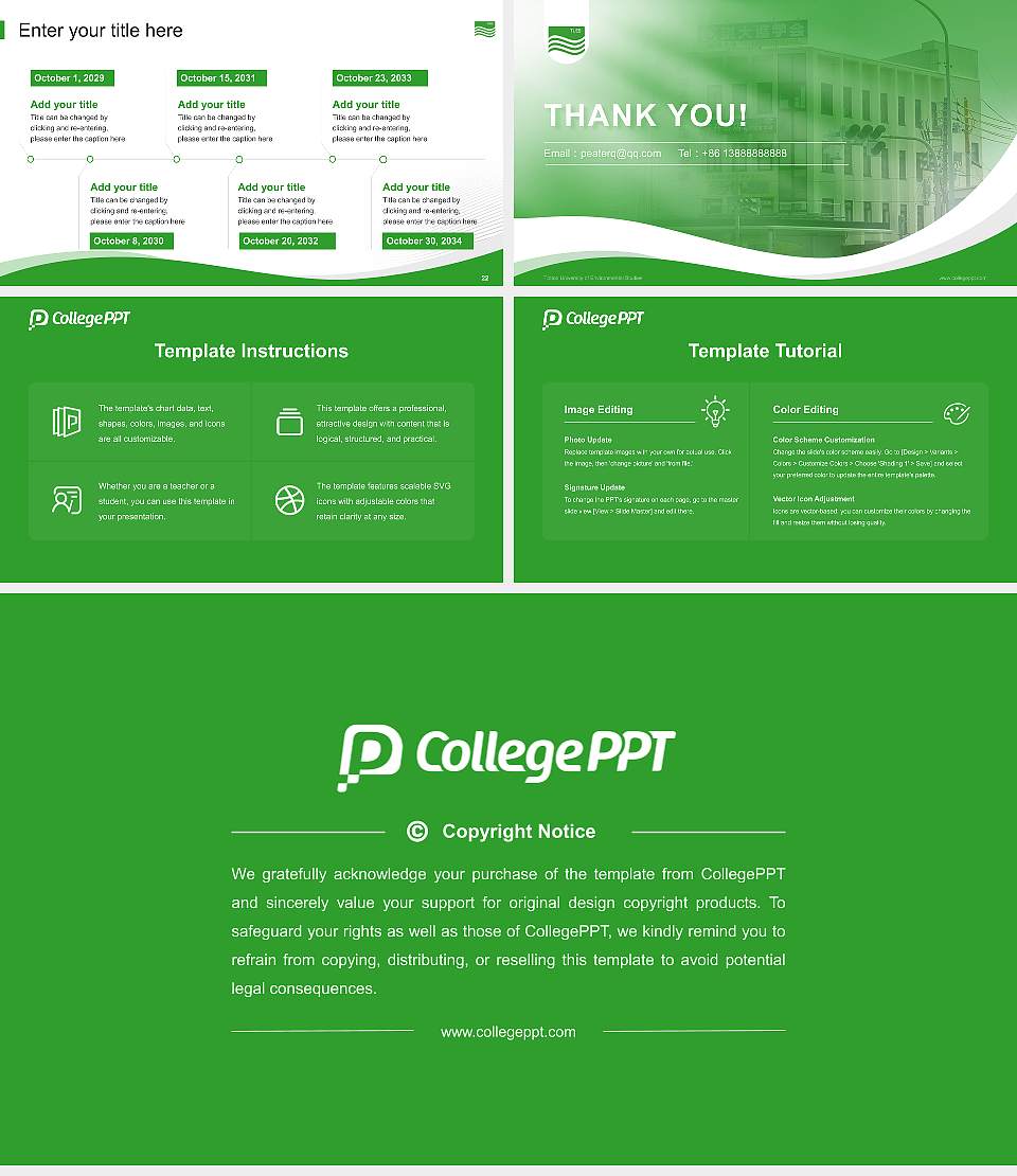 Tottori University of Environmental Studies Lecture Sharing and Networking Event PPT Template16:9 ratio PPT effect preview image4