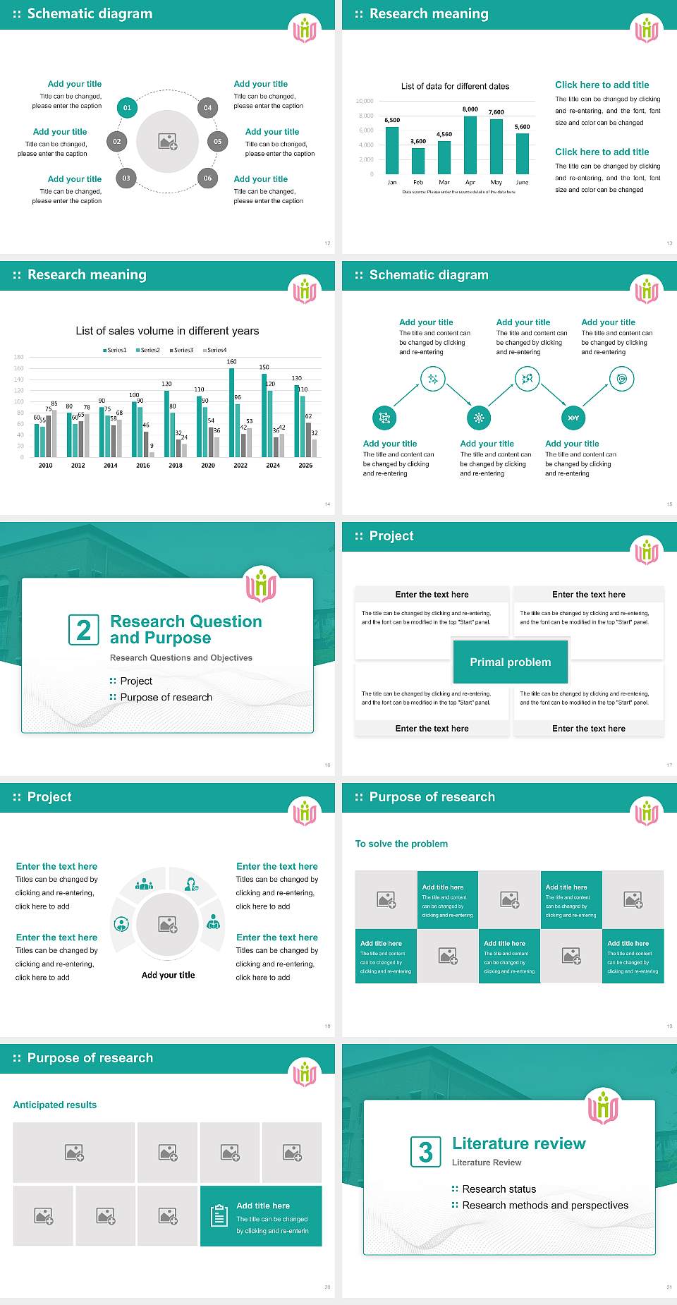 University of Niigata Prefecture Graduation Thesis Defense PPT Template4:3 ratio PPT effect preview image3