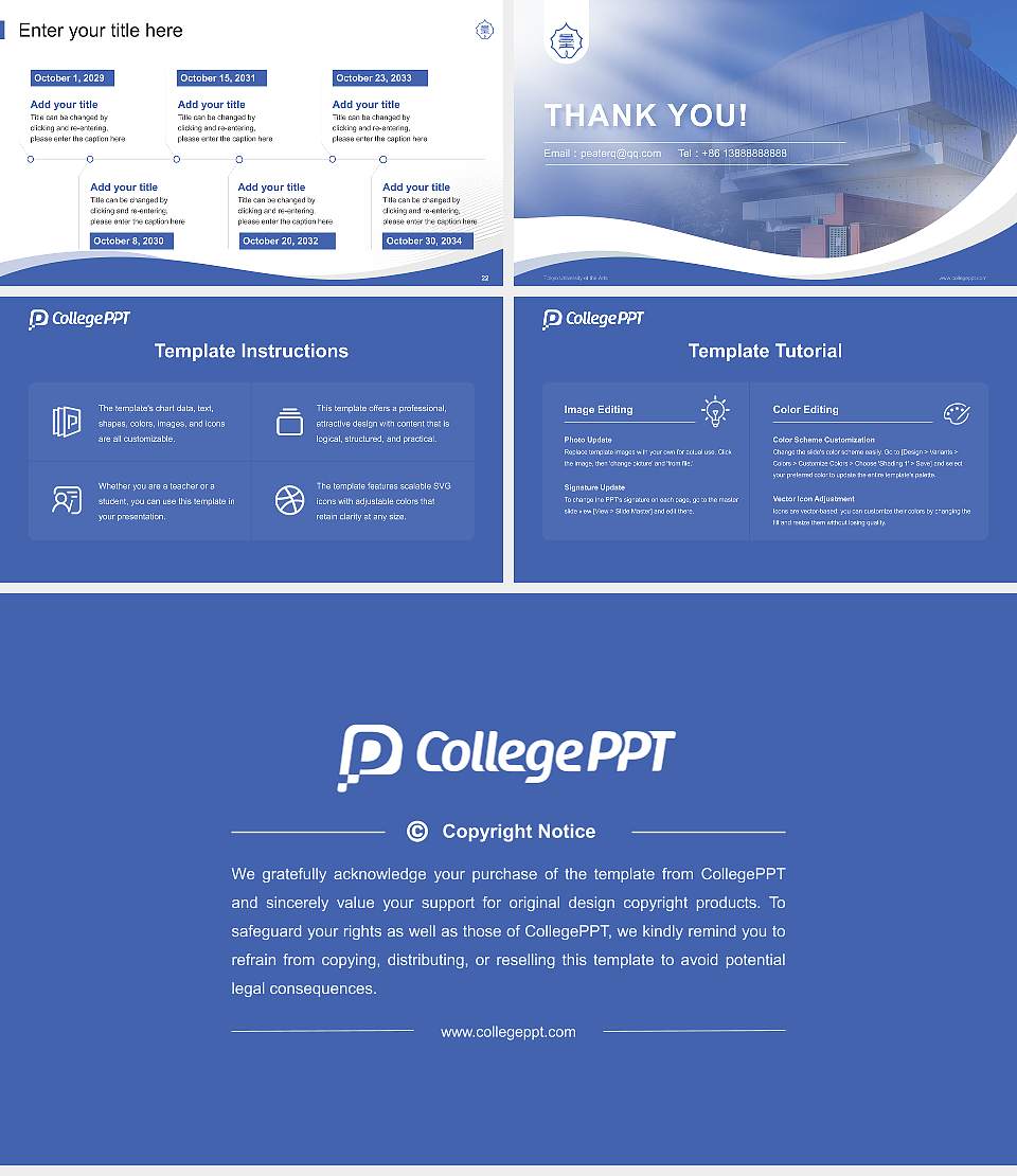 Tokyo University of the Arts Lecture Sharing and Networking Event PPT Template16:9 ratio PPT effect preview image4