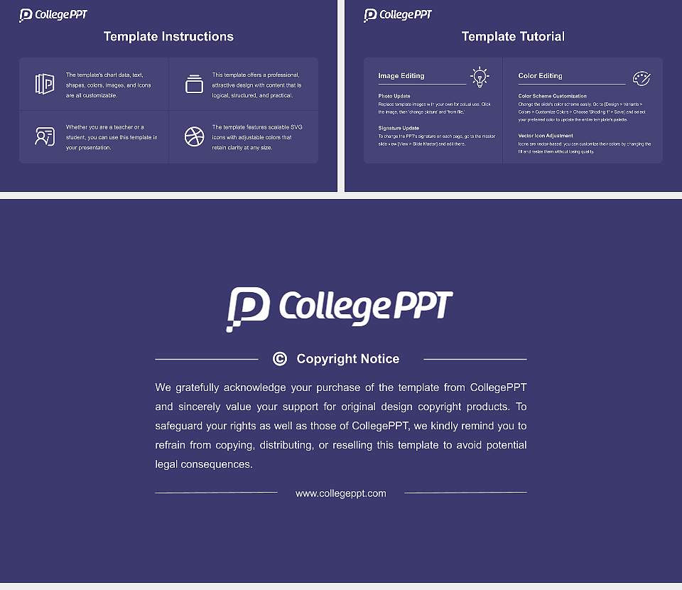 Tokyo University of Information Sciences Course/Courseware Creation PPT Template16:9 ratio PPT effect preview image5