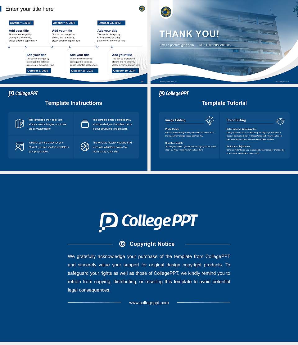 University of the Ryukyus Lecture Sharing and Networking Event PPT Template16:9 ratio PPT effect preview image4