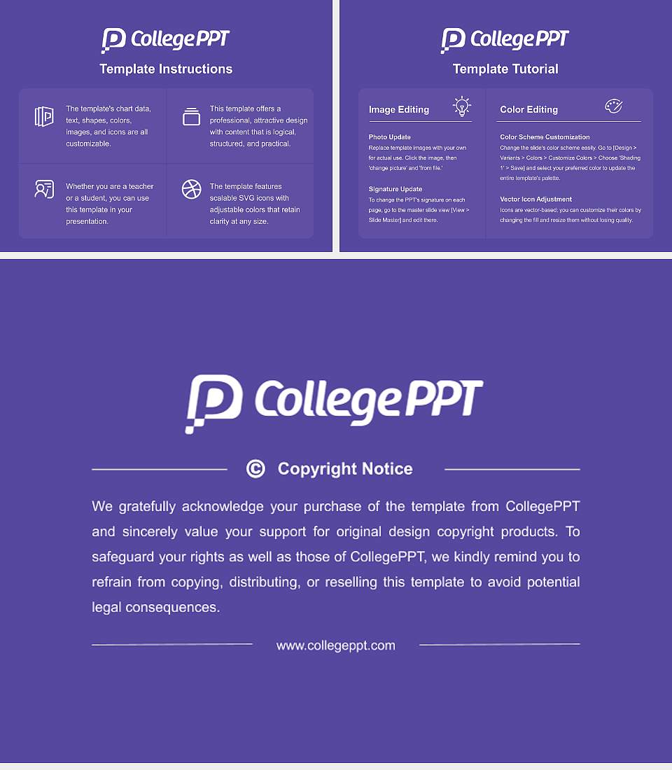 University of Tsukuba Course/Courseware Creation PPT Template4:3 ratio PPT effect preview image5