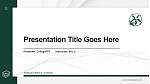 Wakayama Medical University Thesis Proposal/Graduation Defense PPT Template