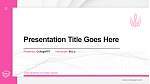 Tokyo University of Foreign Studies Thesis Proposal/Graduation Defense PPT Template