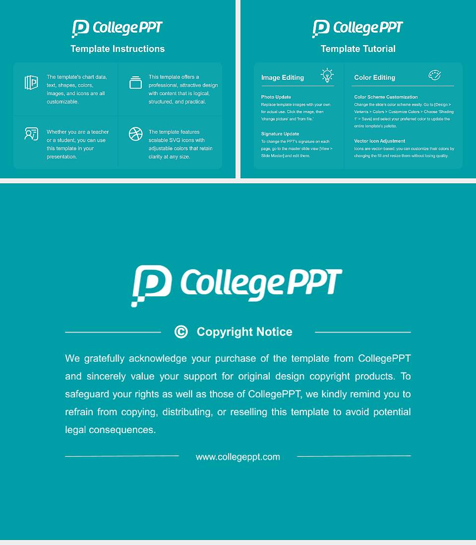 Tsuru University Course/Courseware Creation PPT Template4:3 ratio PPT effect preview image5