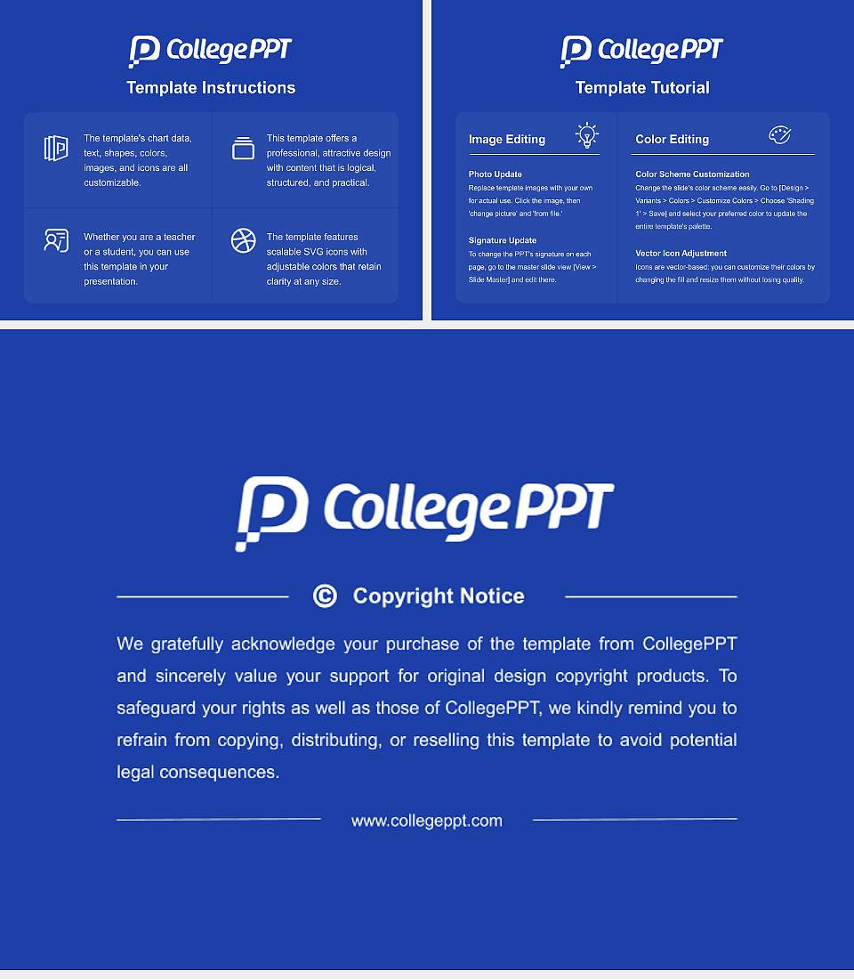 Ube Frontier University Course/Courseware Creation PPT Template4:3 ratio PPT effect preview image5