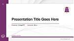 Ikueikan University Thesis Proposal/Graduation Defense PPT Template