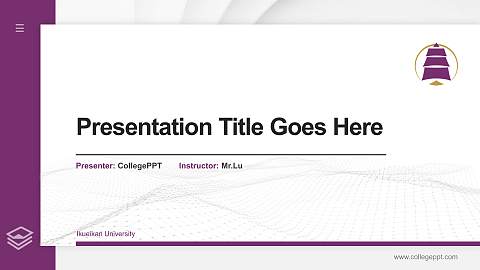Ikueikan University Thesis Proposal/Graduation Defense PPT Template