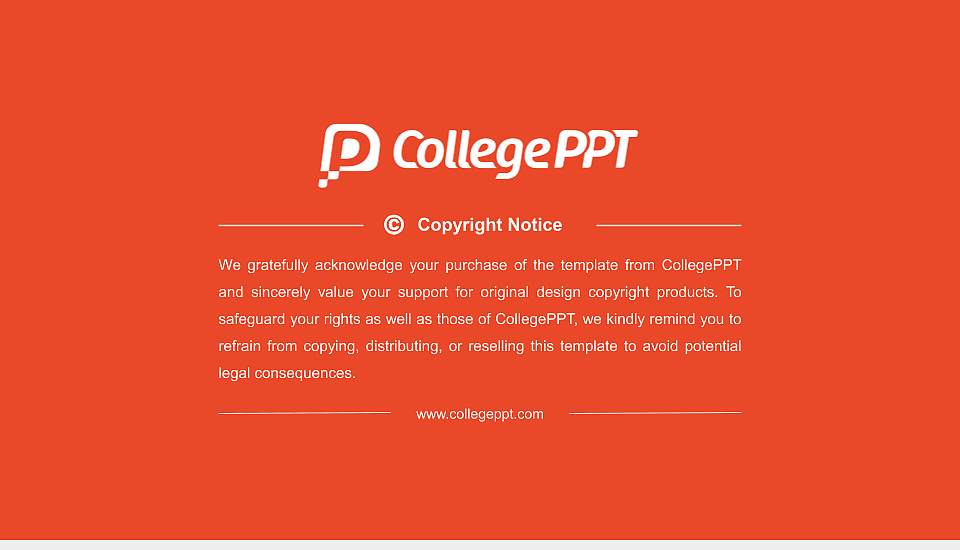 Yamaguchi Prefectural University General PPT Template16:9 ratio PPT effect preview image6