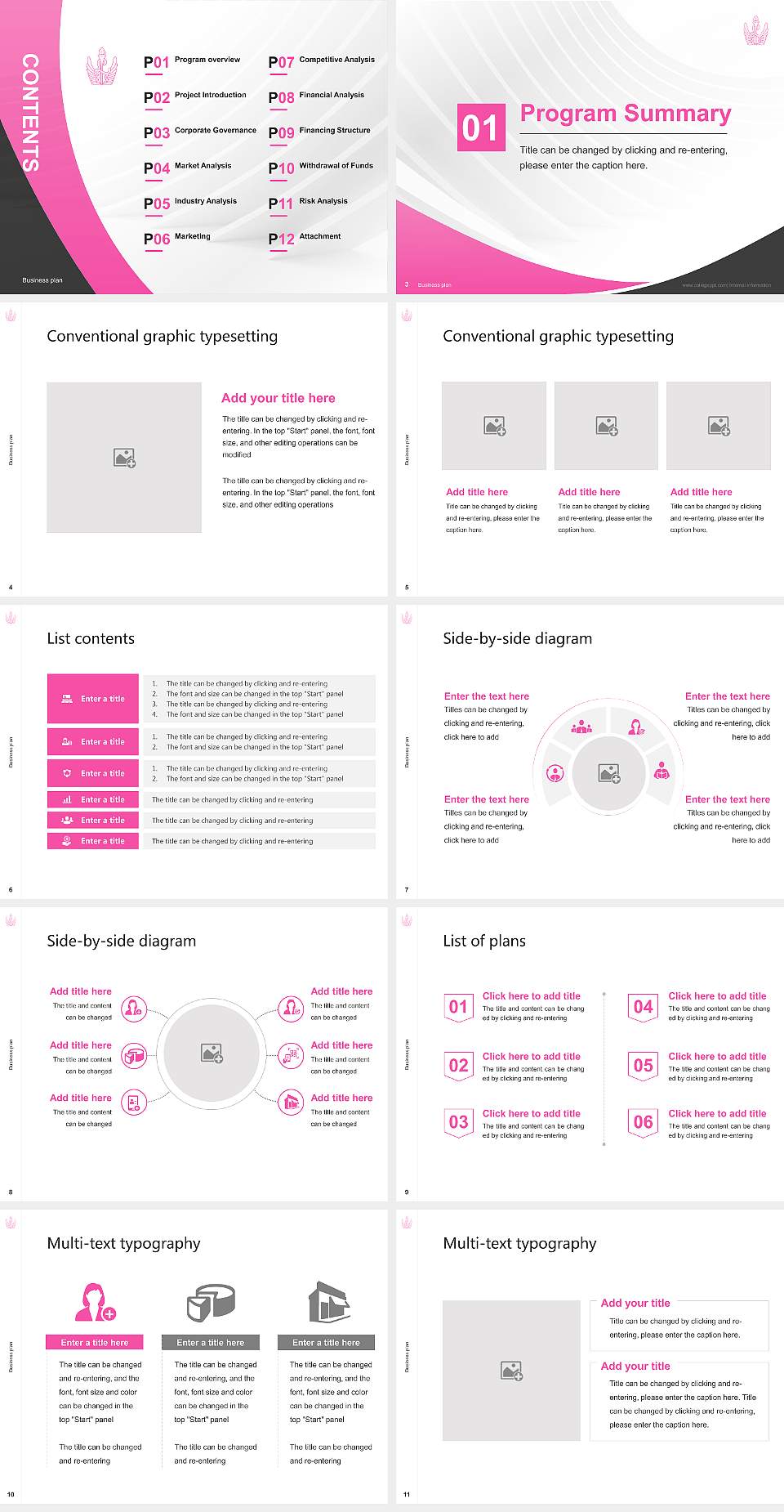 Tokyo University of Foreign Studies Competition/Entrepreneurship Contest PPT Template4:3 ratio PPT effect preview image2