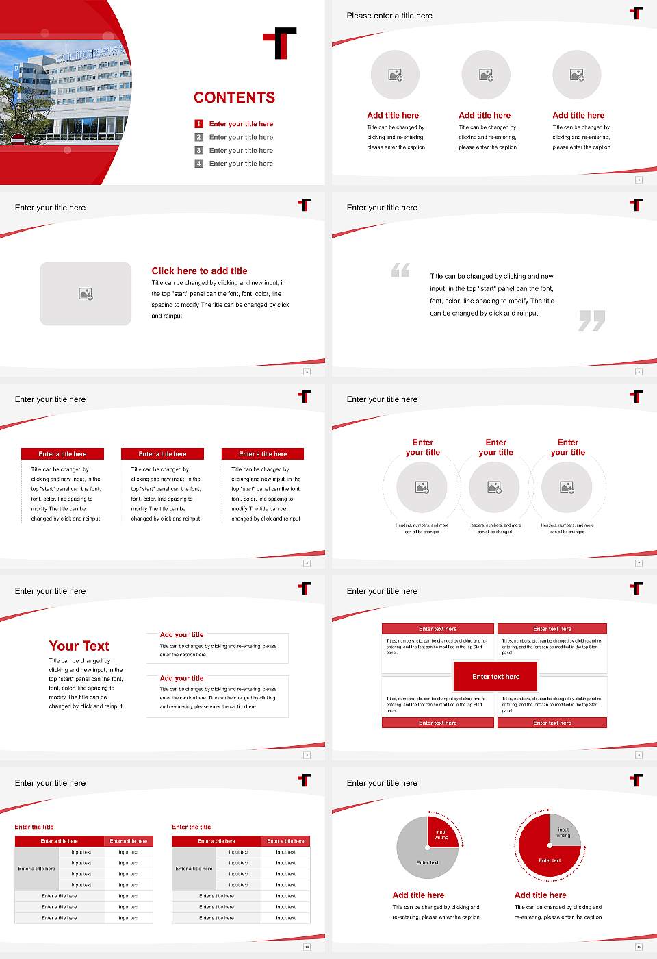 Toyohashi University of Technology Course/Courseware Creation PPT Template16:9 ratio PPT effect preview image2