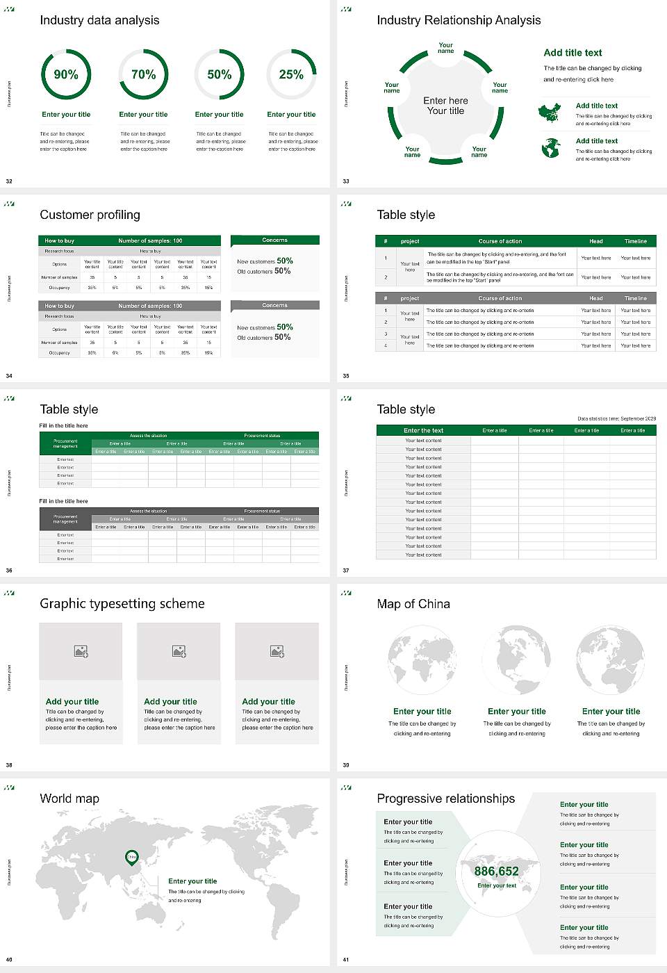 Wako University Competition/Entrepreneurship Contest PPT Template16:9 ratio PPT effect preview image5