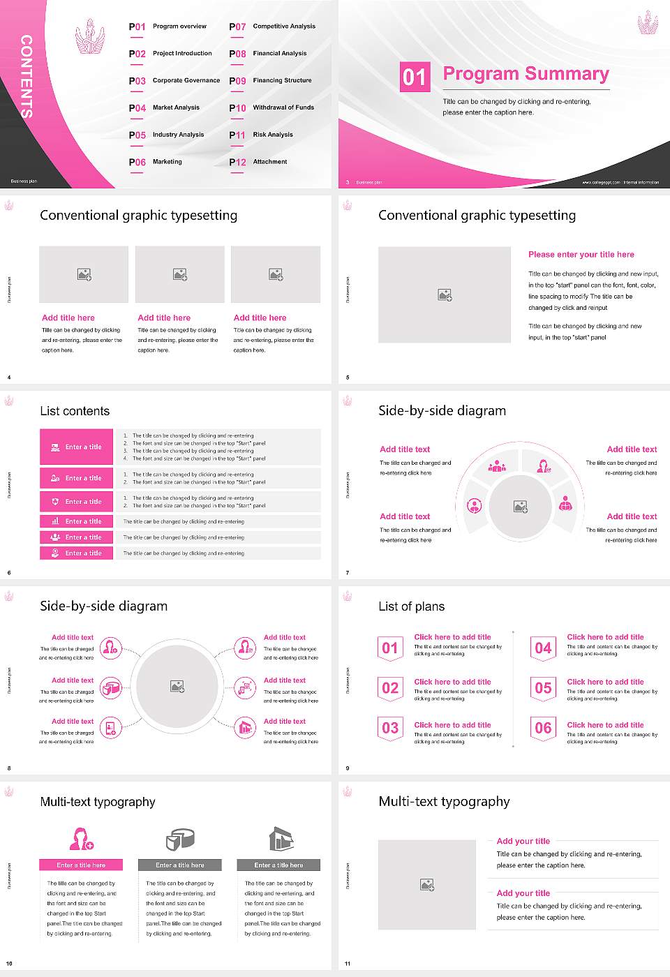 Tokyo University of Foreign Studies Competition/Entrepreneurship Contest PPT Template16:9 ratio PPT effect preview image2