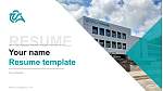 Tsuru University Resume Templat PPT