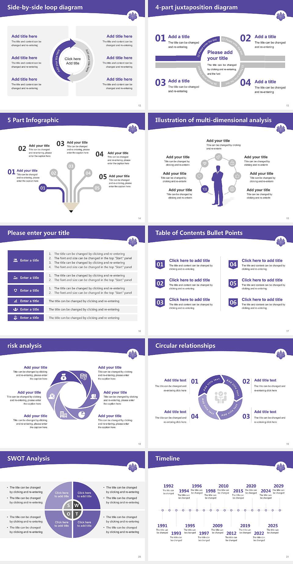 University of Tsukuba Academic Presentation/Research Findings Report PPT Template4:3 ratio PPT effect preview image3