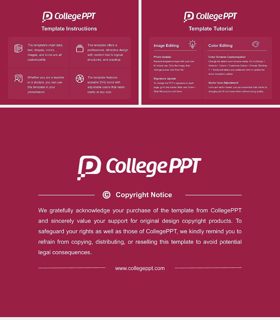 University of The Sacred Heart, Tokyo Course/Courseware Creation PPT Template4:3 ratio PPT effect preview image5