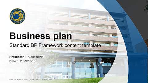 University of the Ryukyus Competition/Entrepreneurship Contest PPT Template