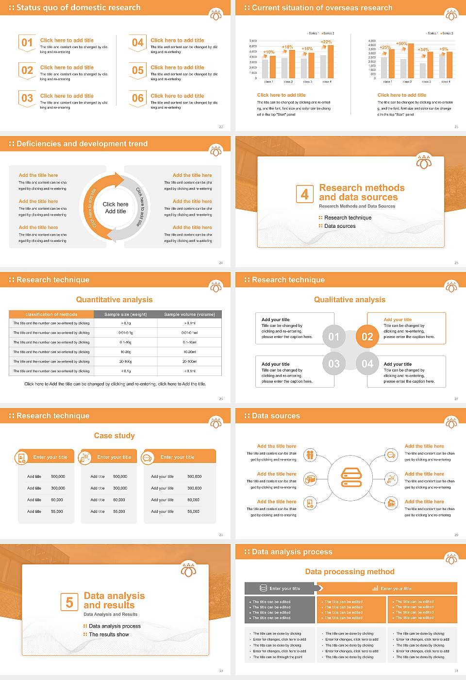 Tsurumi University Graduation Thesis Defense PPT Template16:9 ratio PPT effect preview image4