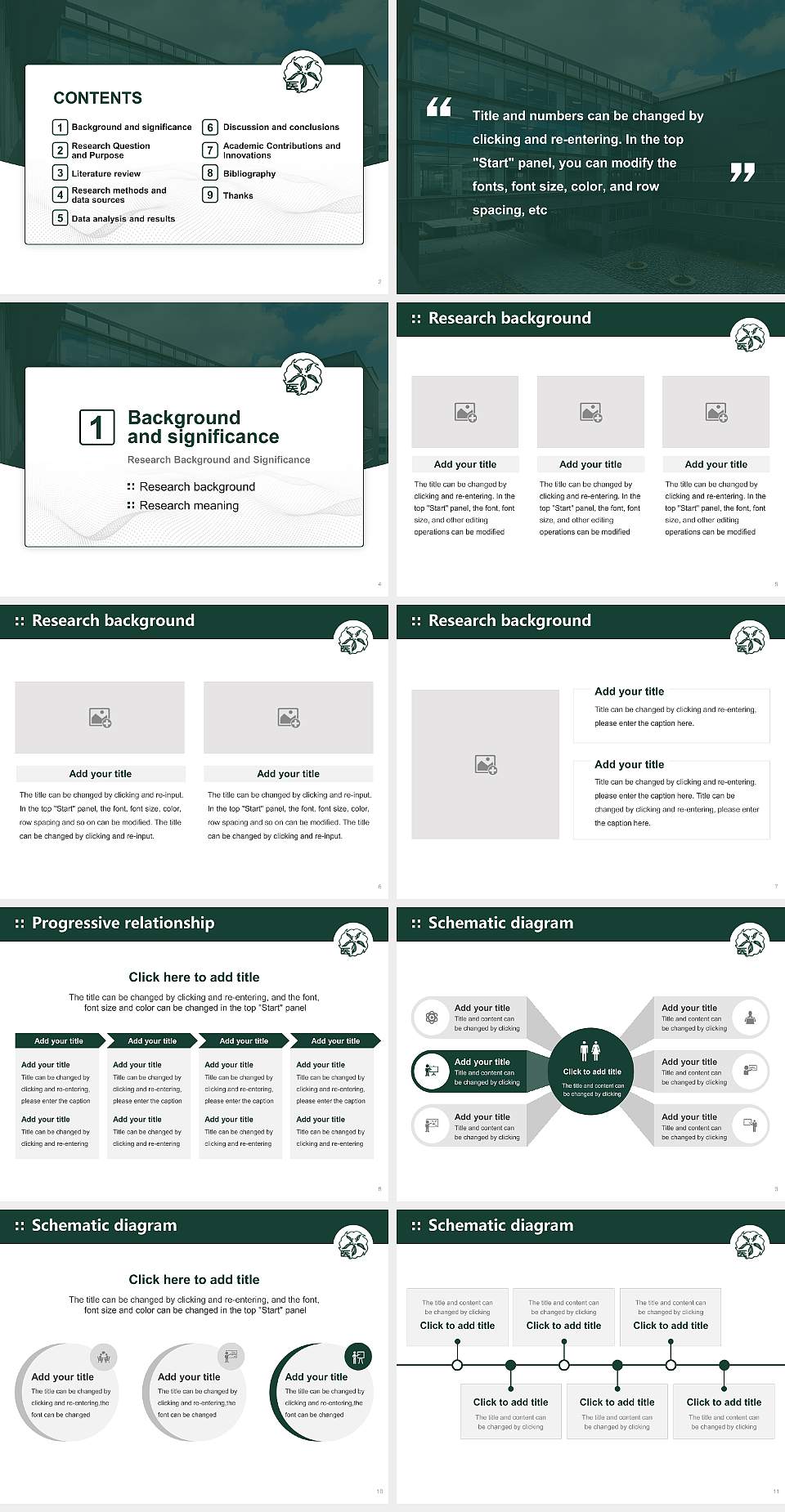 Wakayama Medical University Graduation Thesis Defense PPT Template4:3 ratio PPT effect preview image2