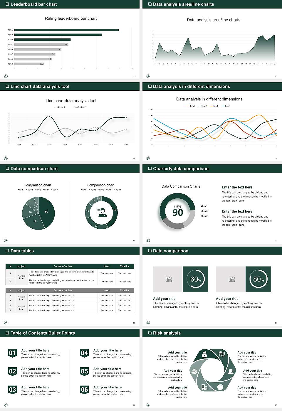 Wakayama Medical University General PPT Template16:9 ratio PPT effect preview image4