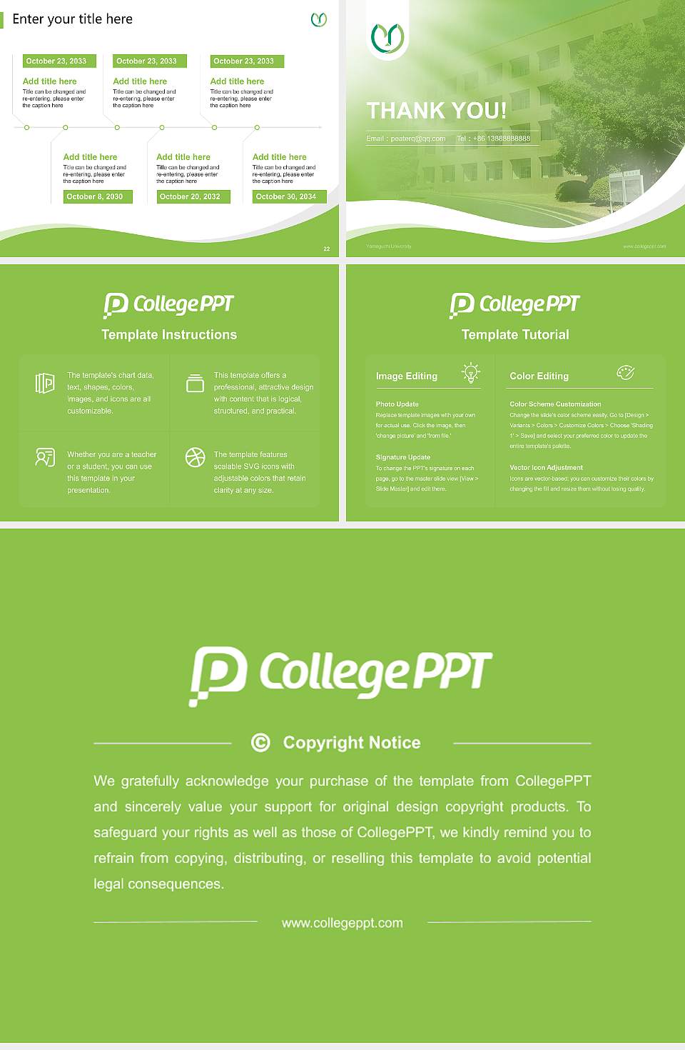 Yamaguchi University Lecture Sharing and Networking Event PPT Template4:3 ratio PPT effect preview image4