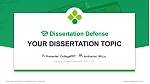 University of Human Environments Graduation Thesis Defense PPT Template
