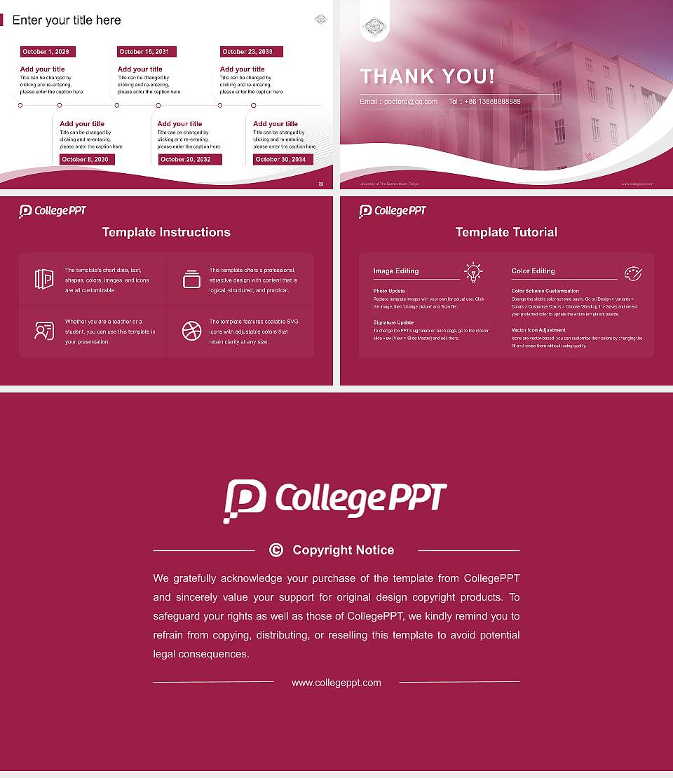 University of The Sacred Heart, Tokyo Lecture Sharing and Networking Event PPT Template16:9 ratio PPT effect preview image4