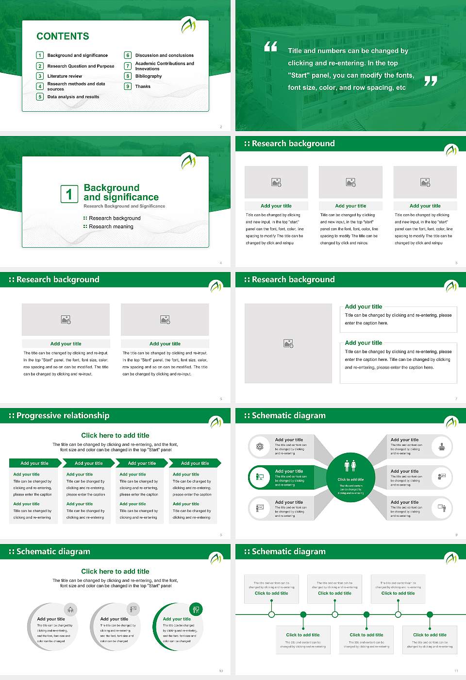 Tottori College of Nursing Graduation Thesis Defense PPT Template16:9 ratio PPT effect preview image2