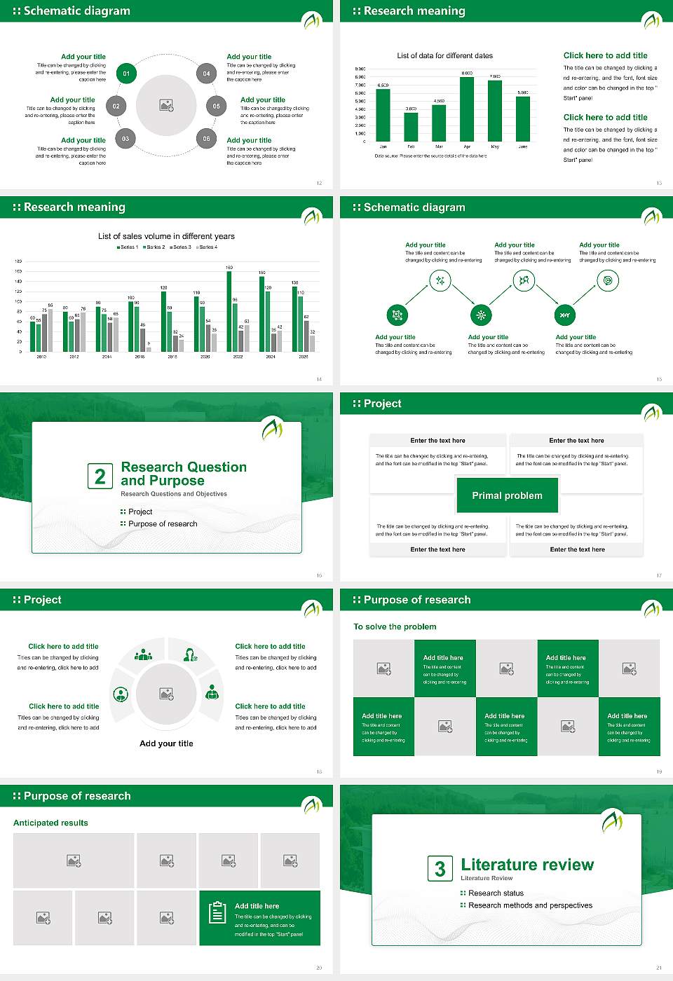 Tottori College of Nursing Graduation Thesis Defense PPT Template16:9 ratio PPT effect preview image3