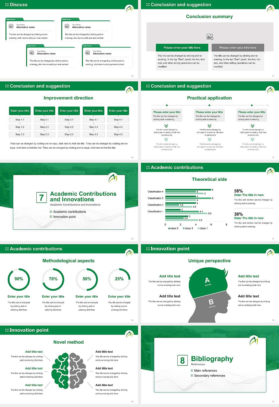 Tottori College of Nursing Graduation Thesis Defense PPT Template16:9 ratio PPT effect preview image6