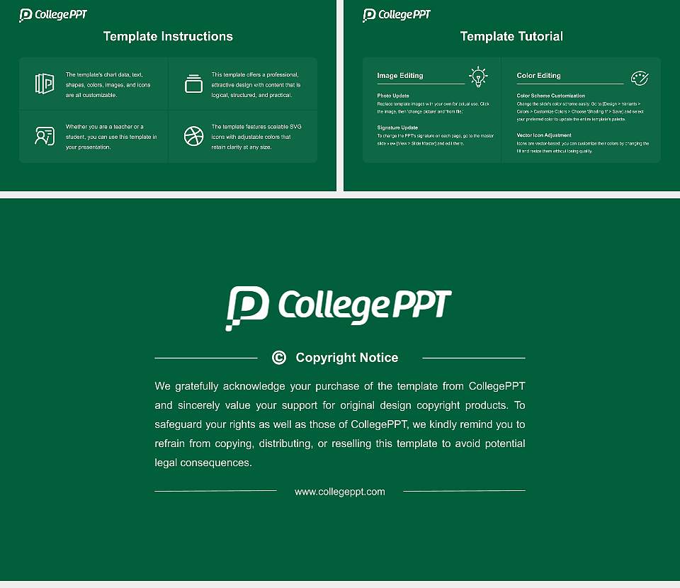 University of Miyazaki Course/Courseware Creation PPT Template16:9 ratio PPT effect preview image5