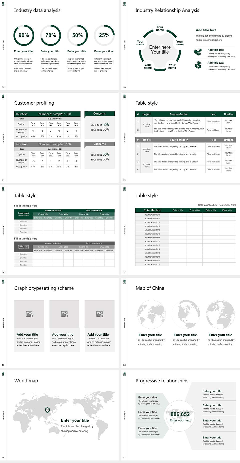 Tokyo University of Agriculture Competition/Entrepreneurship Contest PPT Template4:3 ratio PPT effect preview image5