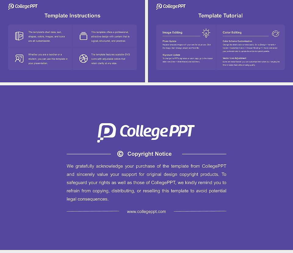 University of Tsukuba Course/Courseware Creation PPT Template16:9 ratio PPT effect preview image5