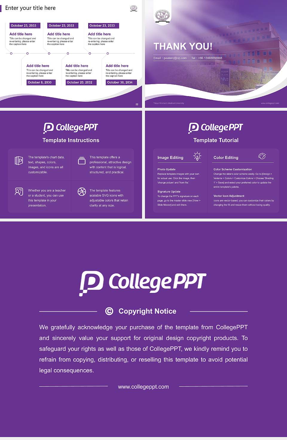 Tokyo Women’s Medical University Lecture Sharing and Networking Event PPT Template4:3 ratio PPT effect preview image4