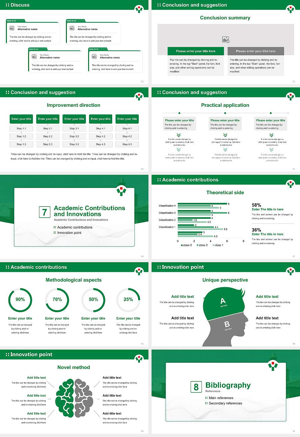Yamagata Prefectural University of Health Sciences Graduation Thesis Defense PPT Template16:9 ratio PPT effect preview image6
