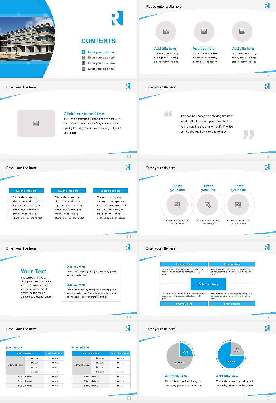 University of Marketing and Distribution Sciences Course/Courseware Creation PPT Template16:9 ratio PPT effect preview image2