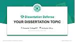 Tokyo University of Science Graduation Thesis Defense PPT Template