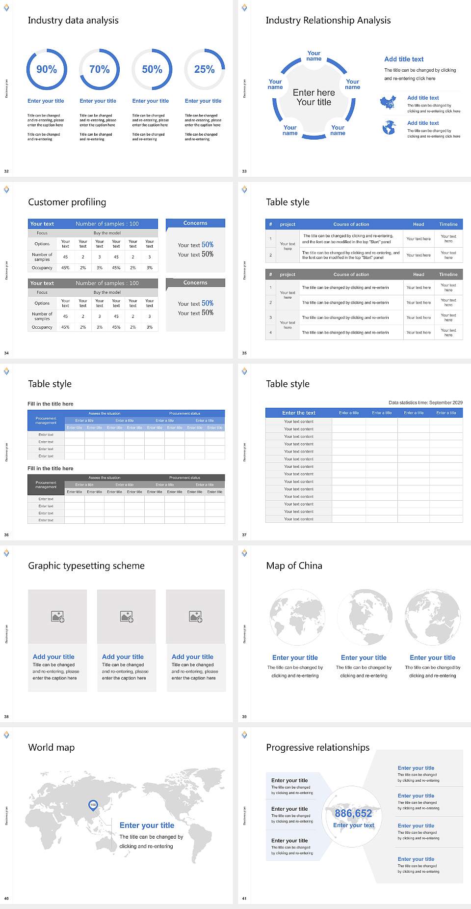 Tokyo Seitoku University Competition/Entrepreneurship Contest PPT Template4:3 ratio PPT effect preview image5