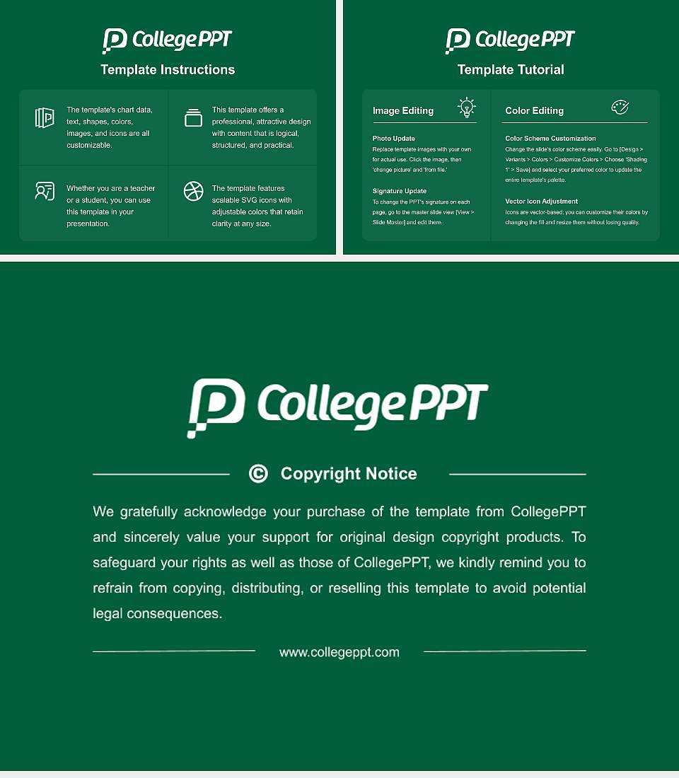 University of Miyazaki Course/Courseware Creation PPT Template4:3 ratio PPT effect preview image5