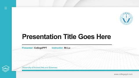 University of Human Arts and Sciences Thesis Proposal/Graduation Defense PPT Template