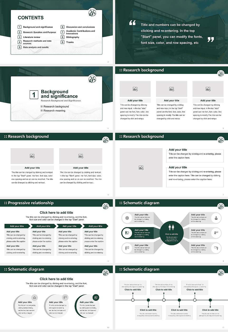 Wakayama Medical University Graduation Thesis Defense PPT Template16:9 ratio PPT effect preview image2