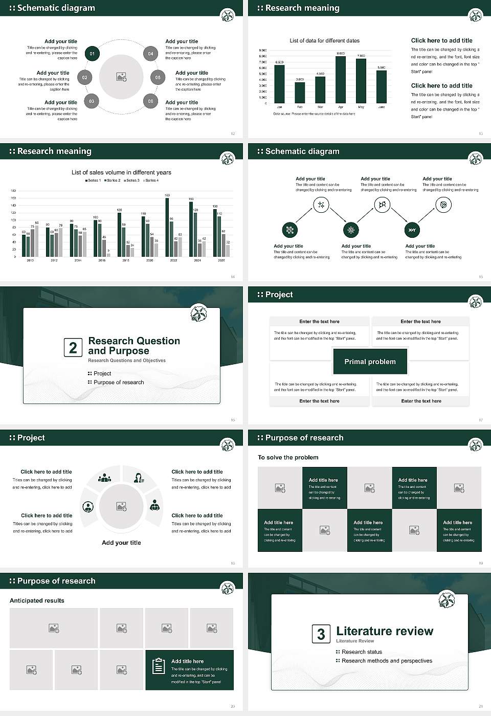 Wakayama Medical University Graduation Thesis Defense PPT Template16:9 ratio PPT effect preview image3