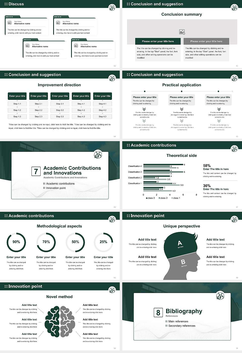 Wakayama Medical University Graduation Thesis Defense PPT Template16:9 ratio PPT effect preview image6