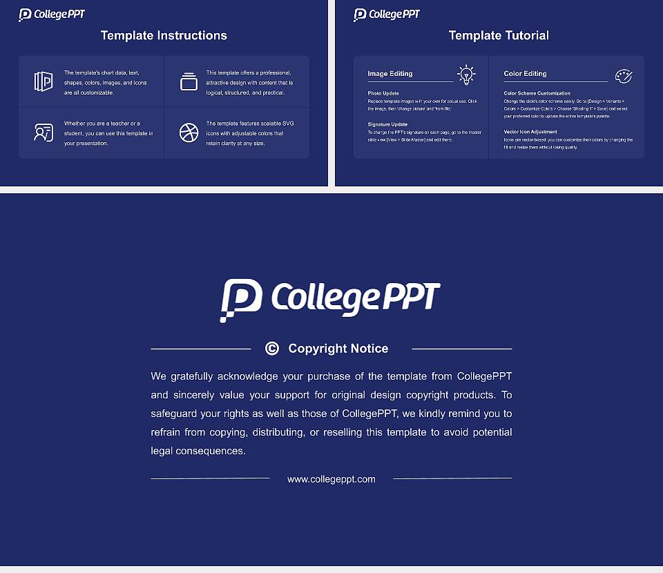 Tsukuba International University Academic Presentation/Research Findings Report PPT Template16:9 ratio PPT effect preview image5