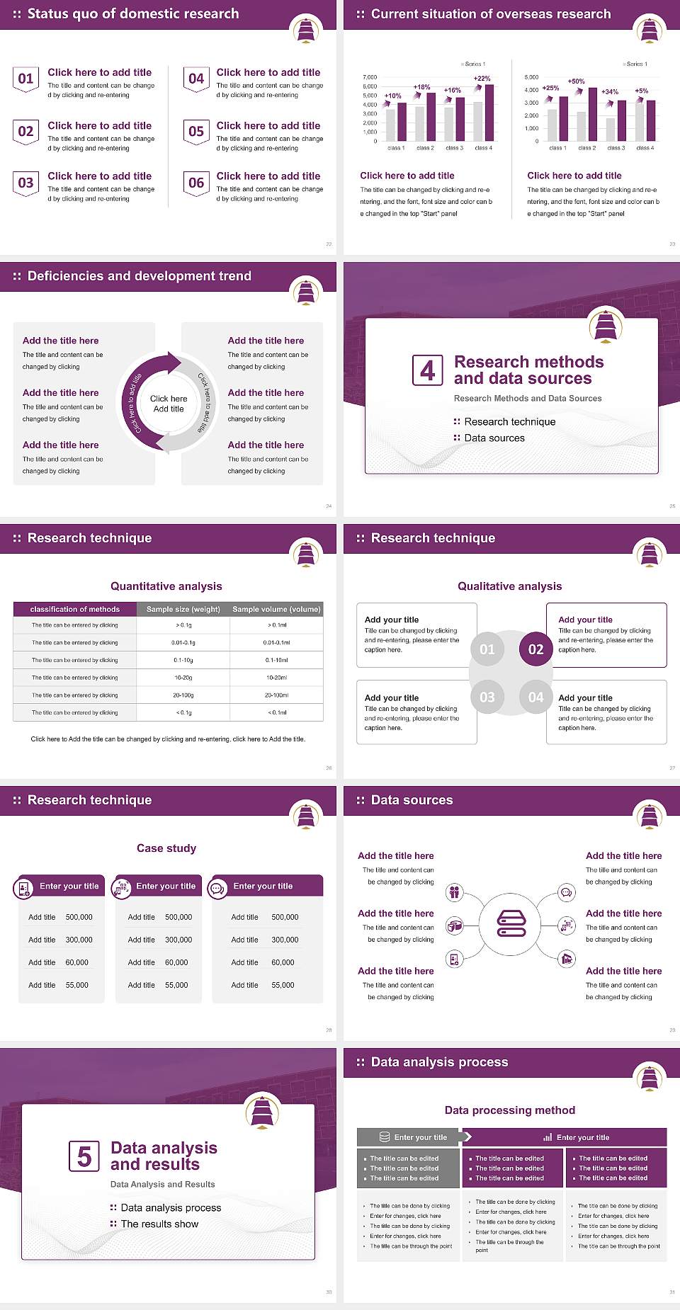 Ikueikan University Graduation Thesis Defense PPT Template4:3 ratio PPT effect preview image4