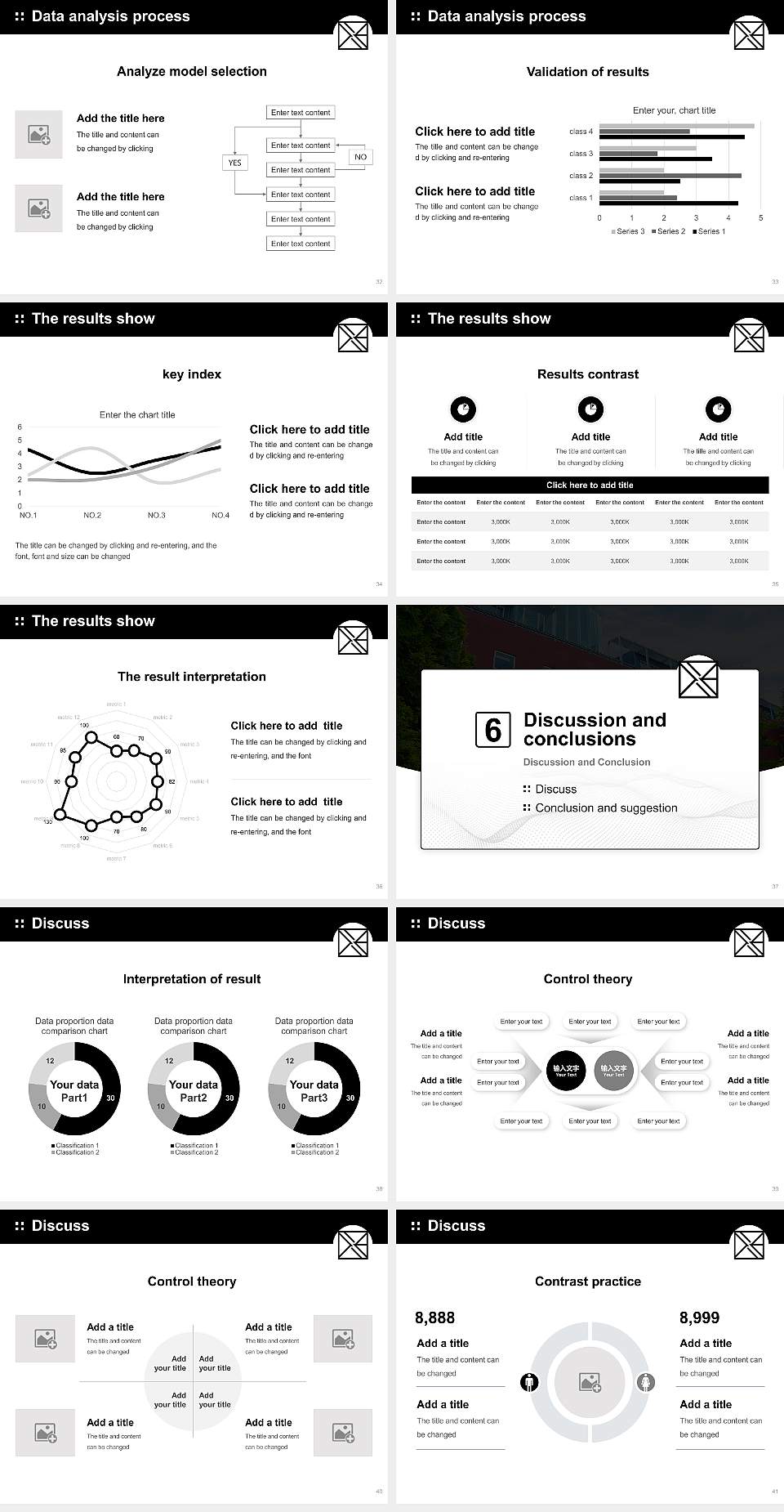Tokyo Zokei University Graduation Thesis Defense PPT Template4:3 ratio PPT effect preview image5