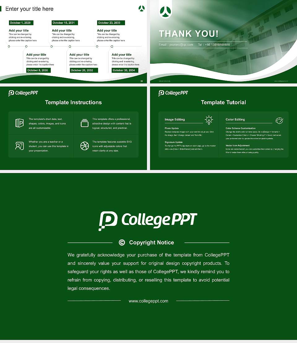 Urawa University Lecture Sharing and Networking Event PPT Template16:9 ratio PPT effect preview image4