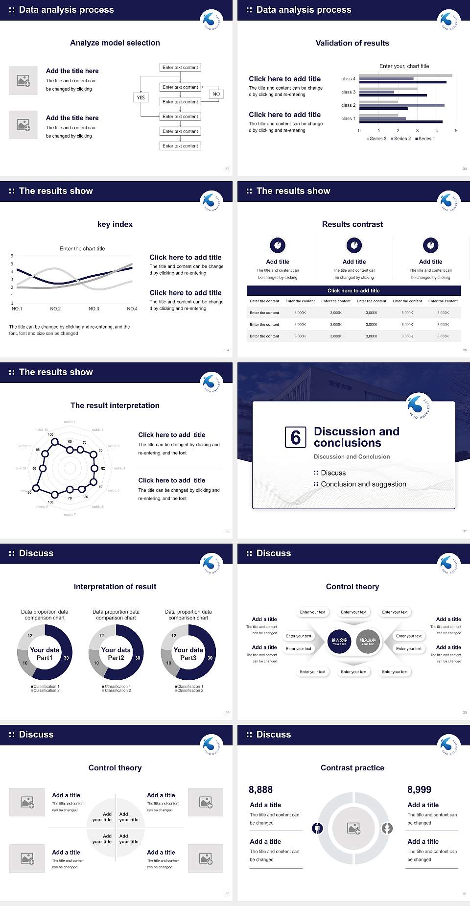 Toyo University Graduation Thesis Defense PPT Template4:3 ratio PPT effect preview image5