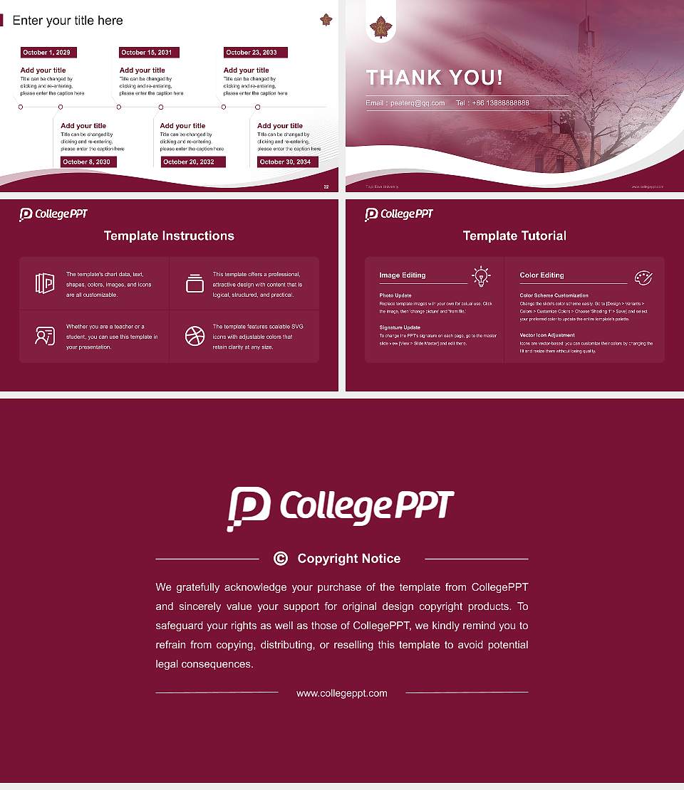 Toyo Eiwa University Lecture Sharing and Networking Event PPT Template16:9 ratio PPT effect preview image4